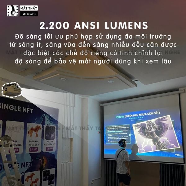 Epson EH-TW5350 - 99% - Máy chiếu Full HD 1920x1080p chuyên Cinema, tương phản siêu cao 35.000:1, hỗ trợ chiếu 3D cực đẹp, có chế độ kết nối không dây tiện lợi