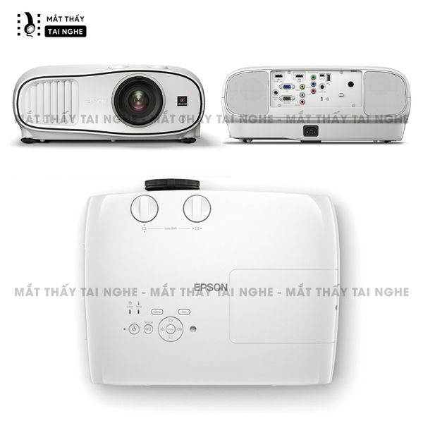 Epson EH-TW6600 - 99% - Máy chiếu Full HD 1920x1080p chuyên Cinema, độ sáng 2.500 ansi, tương phản siêu cao 70.000:1, hỗ trợ chiếu 3D cực đẹp
