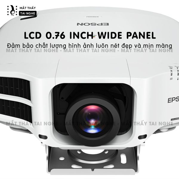 Epson EB-G7000w - 99% - Máy chiếu WXGA 1280x800p, độ sáng cực cao 6.500 ansi lumens, tương phản cực cao 50.000:1, tích hợp điều chỉnh Lens shift, hỗ trợ chiếu 3D mapping cực đẹp