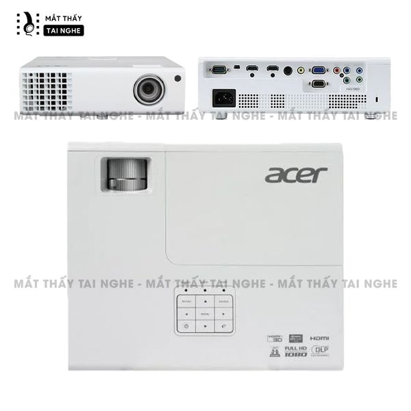 Acer H6510BD - 99% - Máy chiếu Full HD 1920x1080p, độ sáng 3.000 ansi, tương phản cao 10.000:1, hỗ trợ chiếu 3D cực đẹp, hình ảnh nét đẹp