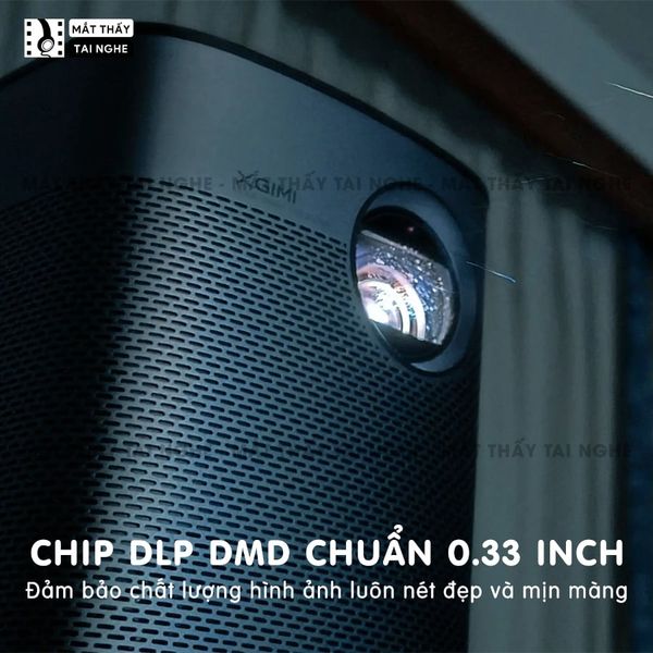 Xgimi Halo Plus - Máy chiếu thông minh bản quốc tế, máy chiếu DLP công nghệ 3D độ sáng 900 Ansi, độ phân giải chuẩn 1080x1920, cho hình ảnh và màu sắc cực đẹp