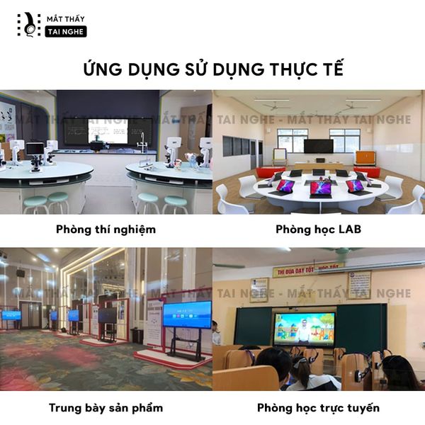 Màn hình tương tác HD Focus 98 inch - Màn hình phân giải chuẩn 4K UHD sắc nét, độ sáng cao, tương phản tốt, góc nhìn 178 độ, cảm ứng hồng ngoại đa điểm cực nhạy