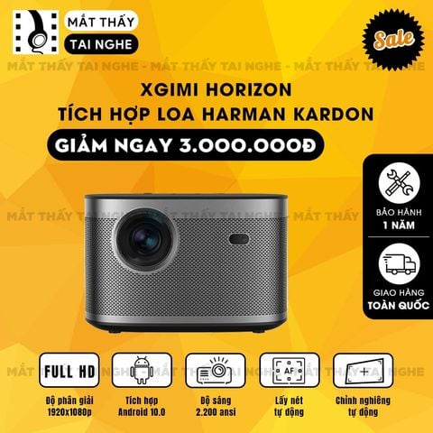XGIMI Horizon -  Máy chiếu DLP 3D bản quốc tế - 2200 Ansilumens - DLP 0,47 inch - 3D Ready - Fullhd 1080p - video 4K HDR - AutoFocus - Auto keystone