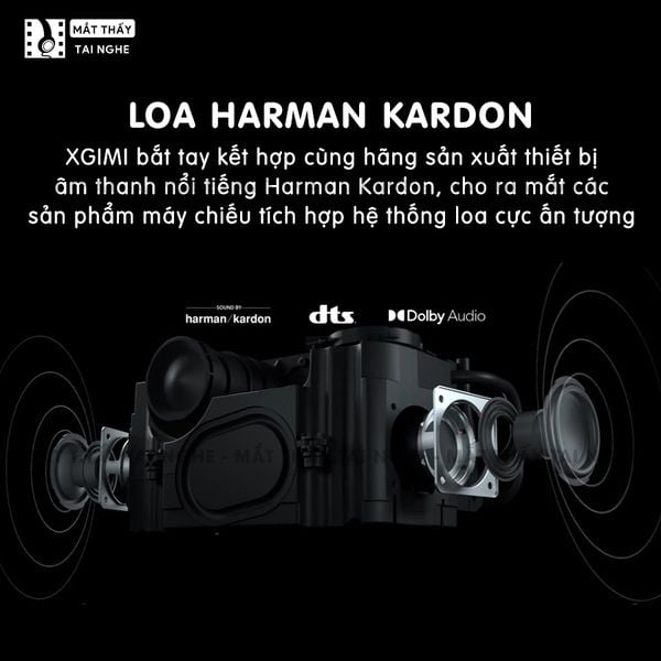XGIMI Horizon Pro - Máy chiếu 4K DLP máy chiếu thông minh chuẩn độ phân giải thực 4K, độ sáng 2200 ANSI Lumens, Android TV 10.0, loa Harman Kardon Speakers, tự động lấy nét, tự động căn chỉnh góc chiếu