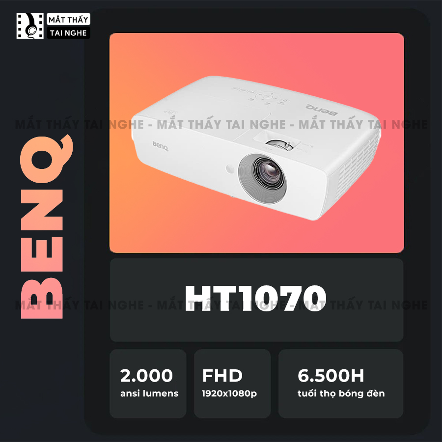 BENQ HT1070 LƯỚT 99% GIÁ TỐT, NGOẠI HÌNH ĐẸP, CHẤT LƯỢNG CAO