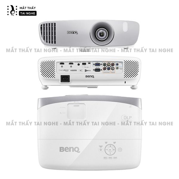 BenQ HT2050 - 99% - Máy chiếu Full HD 1920x1080p, tương phản cao 15.000:1 và hệ màu 10 bit với 1.07 tỉ màu cực đẹp, tăng cường 6 bánh xe màu Node RGBRGB công nghệ độc quyền BrilliantColor