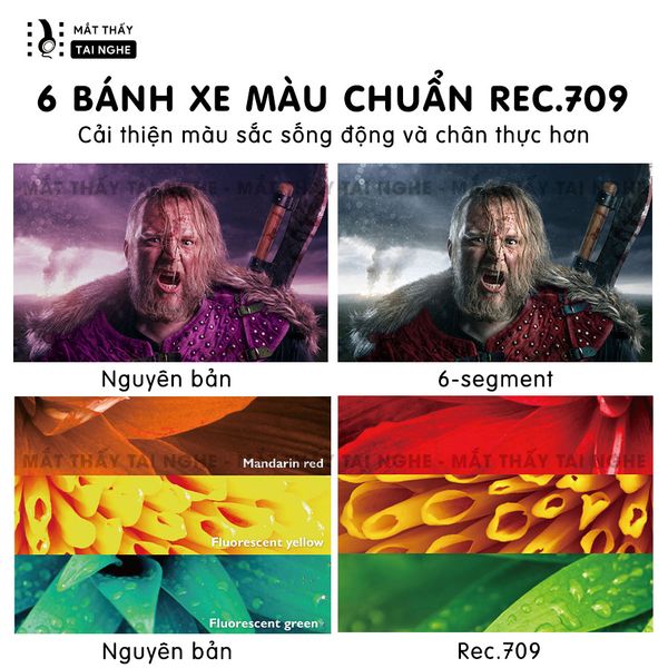 BenQ HT2550 NEW - Máy chiếu 4K chuẩn 4K 3840x2160p với 8,3 triệu điểm ảnh hoàn hảo, độ sáng cao 2200 Ansi, hệ màu Cinematic Color, Rec 709, chế độ HDR, tuổi thọ 10,000h chất lượng hình ảnh cực đẹp