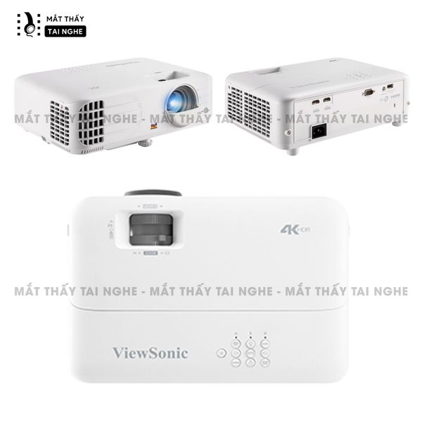 Viewsonic PX701-4K - 99% - Máy chiếu 4K, 3200 Ansilumens, 240Hz 4.2ms, 4K HDR, Auto Keystone, Dual HDMI, tuổi thọ cao lên đến 20000h