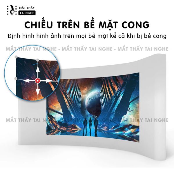 Viewsonic PX701-4K - 99% - Máy chiếu 4K, 3200 Ansilumens, 240Hz 4.2ms, 4K HDR, Auto Keystone, Dual HDMI, tuổi thọ cao lên đến 20000h