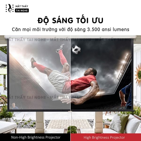 Viewsonic PX747-4K - Máy chiếu 4K HDR độ sáng 3500 Ansilumens, tuổi thọ 15000h, máy chiếu 4K tốt nhất tầm giá