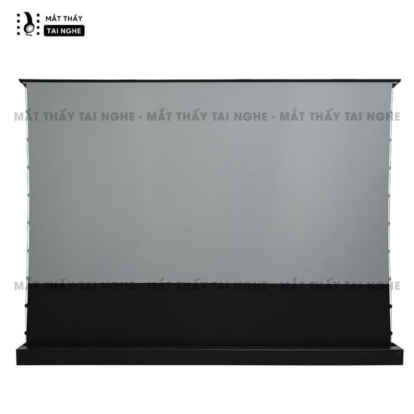 Màn chiếu để sàn điện tương phản cao , có điều khiển tự động lên xuống, góc nhìn 180 độ, loại cao cấp, cho chất lượng hình ảnh đẹp, sắc nét, thuận tiện di chuyển, hỗ trợ 7 kích thước