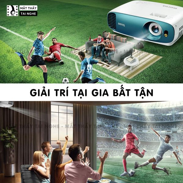 BenQ TK800m - 99% - Máy chiếu chuẩn 4K 3840x2160p, độ sáng cao 3000 Ansi, hệ màu 10 bít ( 1,07 tỷ màu), Rec 709, chế độ HDR, tuổi thọ 15,000h chất lượng hình ảnh cực đẹp