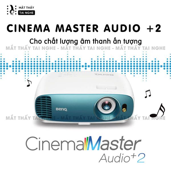 BenQ TK800m - 99% - Máy chiếu chuẩn 4K 3840x2160p, độ sáng cao 3000 Ansi, hệ màu 10 bít ( 1,07 tỷ màu), Rec 709, chế độ HDR, tuổi thọ 15,000h chất lượng hình ảnh cực đẹp