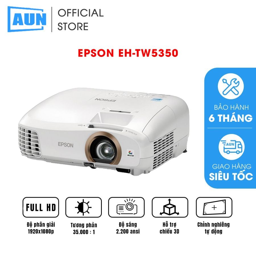 EPSON EH-TW5350 LƯỚT 99% GIÁ TỐT HÌNH ẢNH ĐẸP NÉT CHẤT LƯỢNG CAO