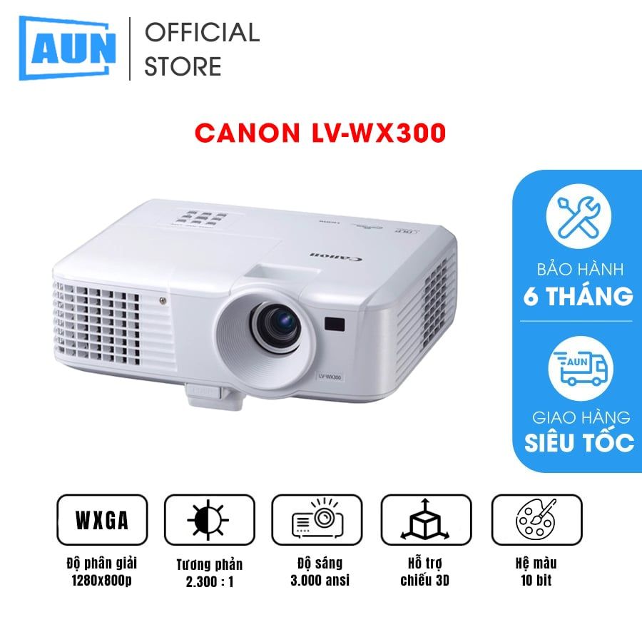 canon lv wx320 16 10 wxga projector