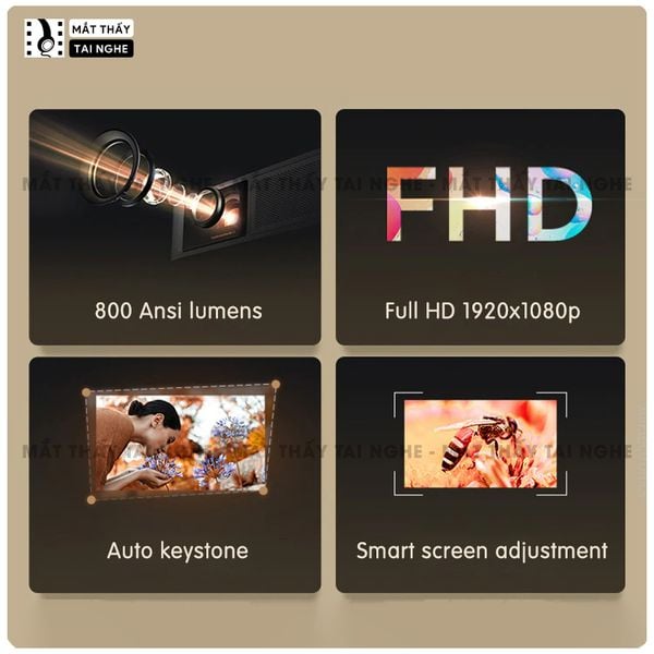 Xgimi New Z6X Gen4 - Máy chiếu thông minh bản nội địa máy chiếu DLP công nghệ 3D độ sáng 800 Ansi cho hình ảnh và màu sắc cực đẹp
