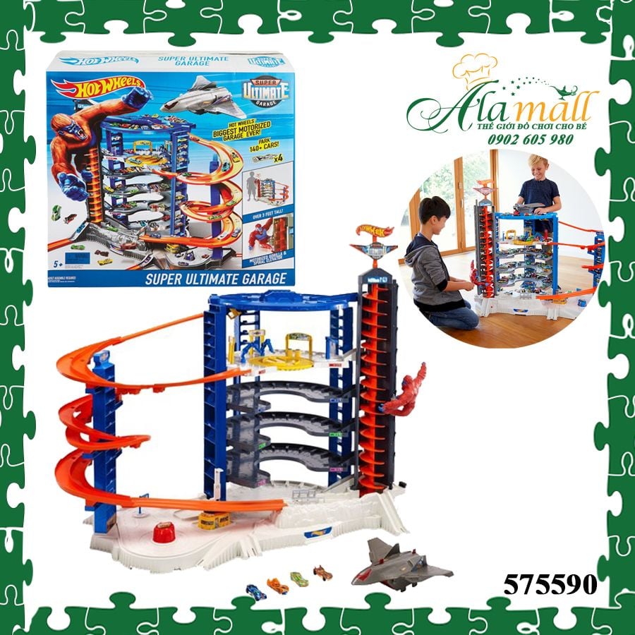 Hot Wheels Garage 288GTO3台セット Hot Wheels The Super Ultimate Garage