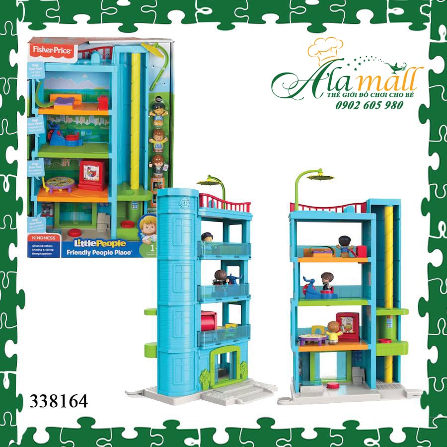 Fisher-Price Friendly People Place – Thế giới đồ chơi cho bé