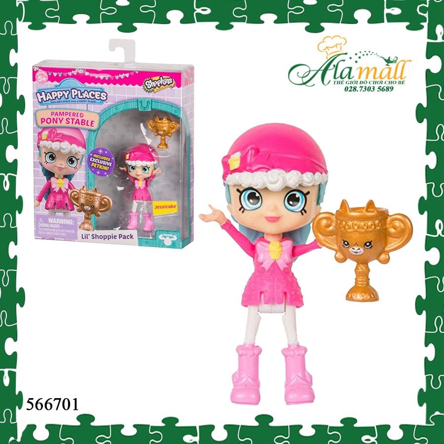 Pampered Pony Stable Shopkins Happy Places Happy Stables Playset