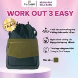  Balo TUCANO Workout 3 Easy (Laptop 13 inch / Mac 13 inch) 