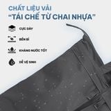  HOT - Balo Tái Chế TUCANO Desert M Eco (Laptop 15.6 Inch / Mac 16 Inch) Black 
