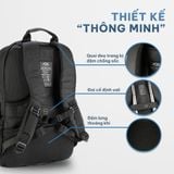  Balo Phản Trọng Lực TUCANO Bizip AGS Eco (Laptop 17 Inch / Mac 16 Inch) 