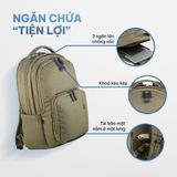  Balo Tái Chế TUCANO Flash Eco (Laptop 15.6 inch / Mac 16 inch)- Military Green 