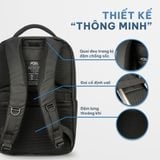  HOT - Balo AGS TUCANO Marte Gravity (Laptop 15.6 Inch / Mac 16 Inch) - Blue 