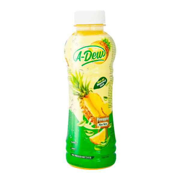 450ml A-Dew Pineapple Juice Drink With Aloe Vera