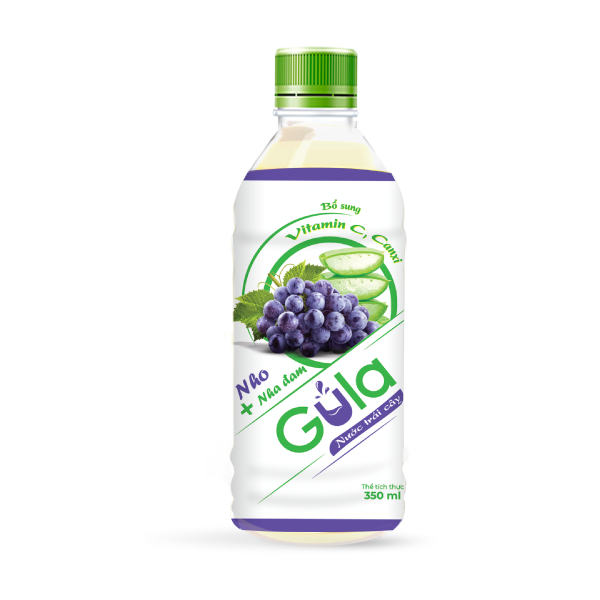 Nước Nho Nha Đam Gula Chai 350ml