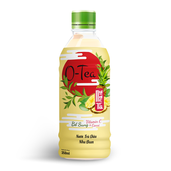 Nước Trà Dứa Nha Đam O-Tea Chai 350ml