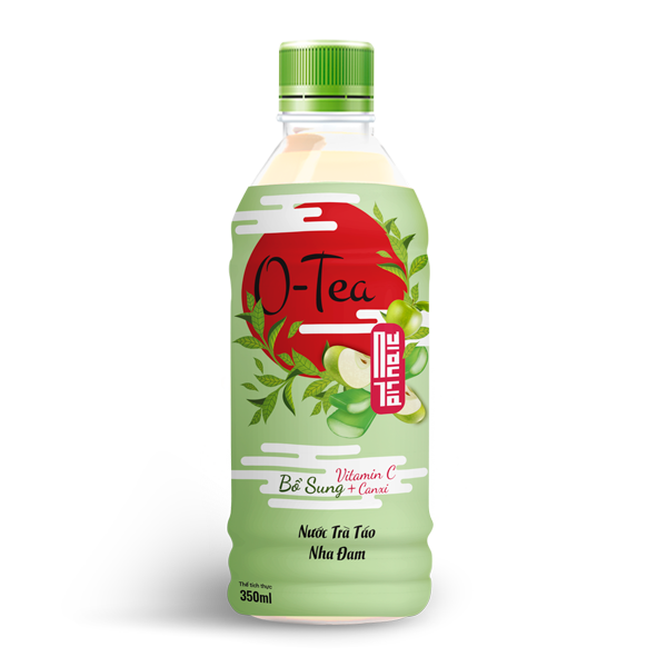 Nước Trà Táo Nha Đam O-Tea Chai 350ml