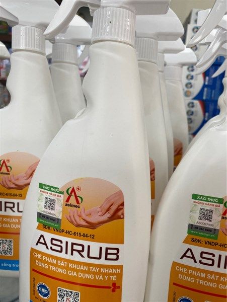 Rửa tay khô Asirub 750ml