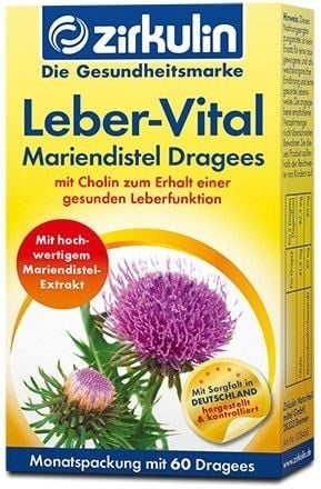 Bổ gan chiết xuất kế sữa Zirkulin Leber Vital nội địa Đức