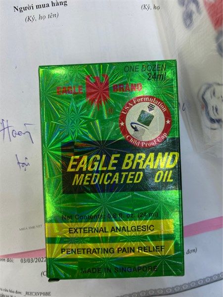 Dầu gió xanh Con Ó