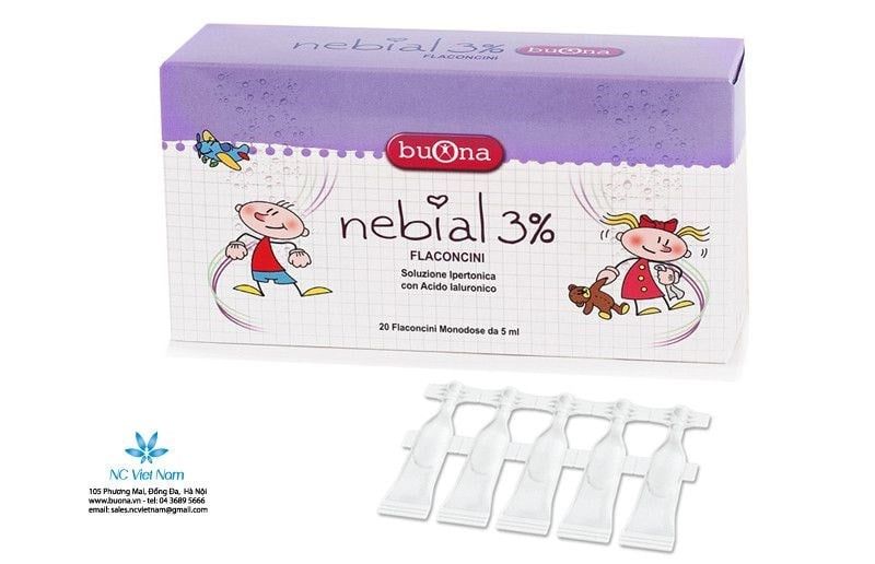 Nebial 3% Flaconcini (H20 ống) new