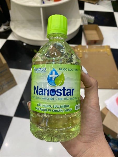 súc họng nano star 0,5 L