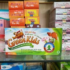 GREEN KIDS bố gan nước cho trẻ em trên 1 tuổi hộp 20 ống