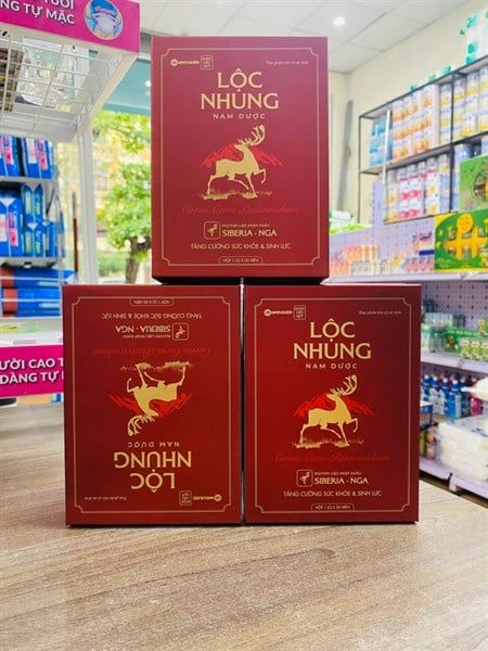 Nam Dược - Lộc Nhung Sâm Siberia - tăng cường sinh lực nam nữ lọ 30 viên