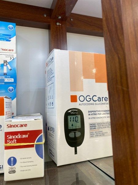Máy test tiểu đường Ogcare (chỉ máy ko bao gồm que)
