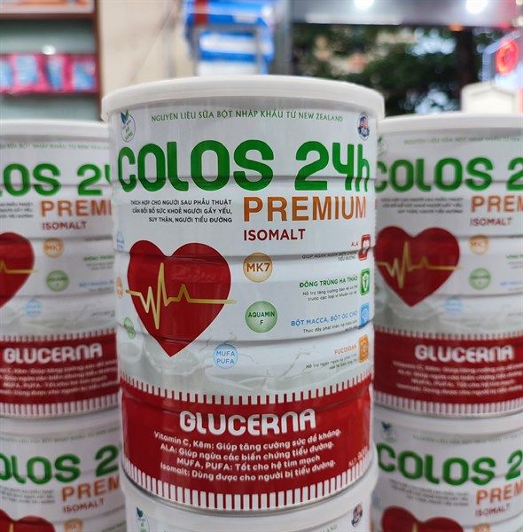 Sữa Colos 24h Premium Glucerna 900g