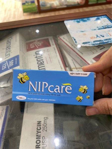 Nip care kem bôi dưỡng ẩm, nứt đầu ti novo pharma