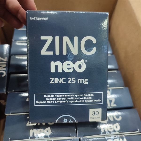 Kẽm viên hữu cơ Neo kid Zinc 25mg hộp 30v