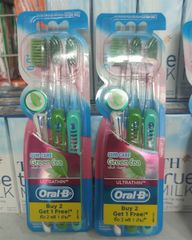 Bàn chải ORAL-B Trà xanh Green Tea 3 cây