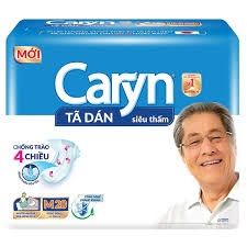Bỉm Caryn dán M20 x3 KM