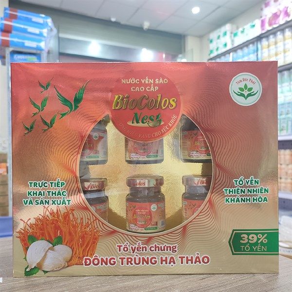 Yến sào BioColos đông trùng lốc 6 lọ