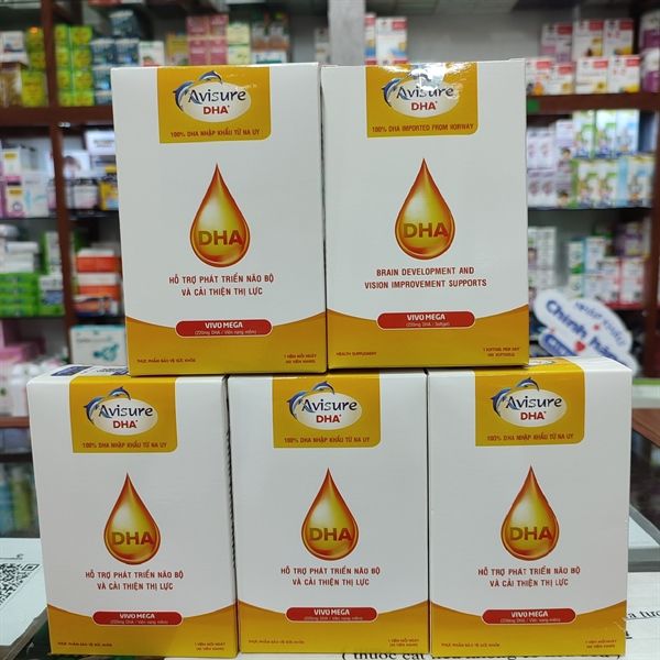 Viên uống bổ mắt, bổ não Avisure DHA hộp 4 vỉ x 10 viên – Minh Anh ...