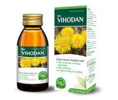 Siro Vihodan, hỗ trợ làm giảm các triệu chứng ho, đau rát họng, giảm đờm chai 100ml