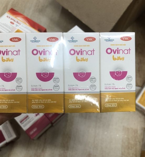 Nhỏ mũi Ovinat baby 5ml