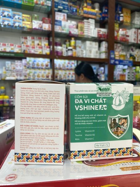 Cốm sủi đa vi chất (h10 gói) - vshine